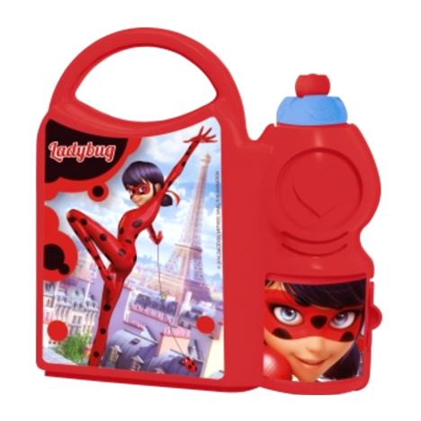 Miraculous Ladybug Lunch Box & Bottle Set £4.99